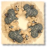 Teddy Bear/Heart Wreath